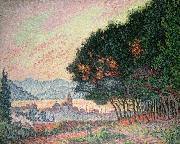 Forest near St. Tropez Paul Signac